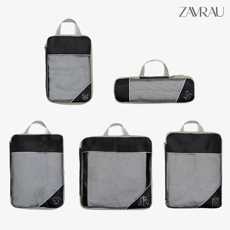 CompactBag - Kit de Organizadores de Compressão
