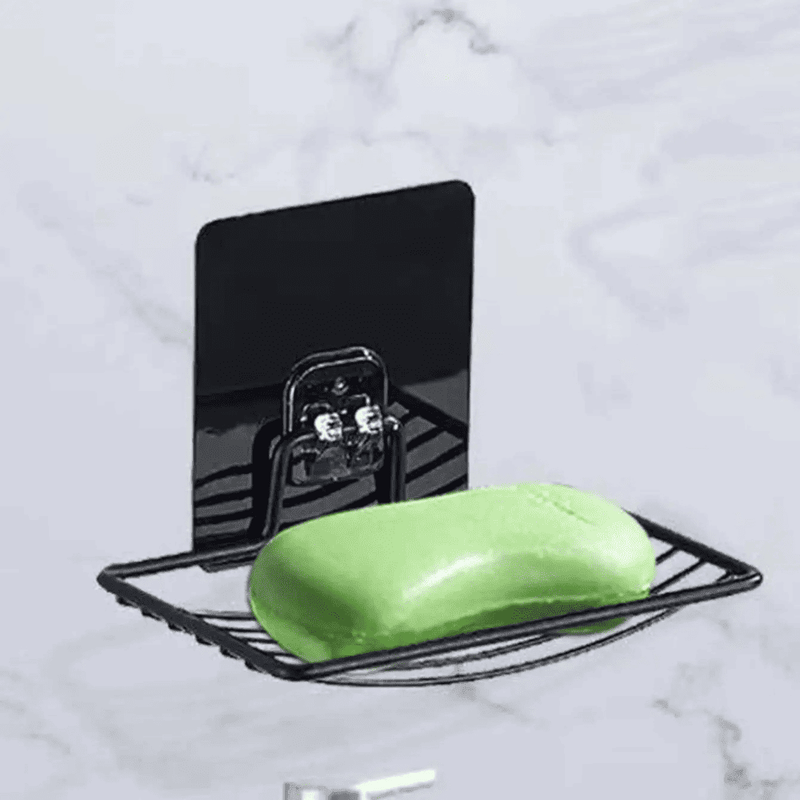 Saboneteira para Banheiro de Parede em Inox - 2 Peças