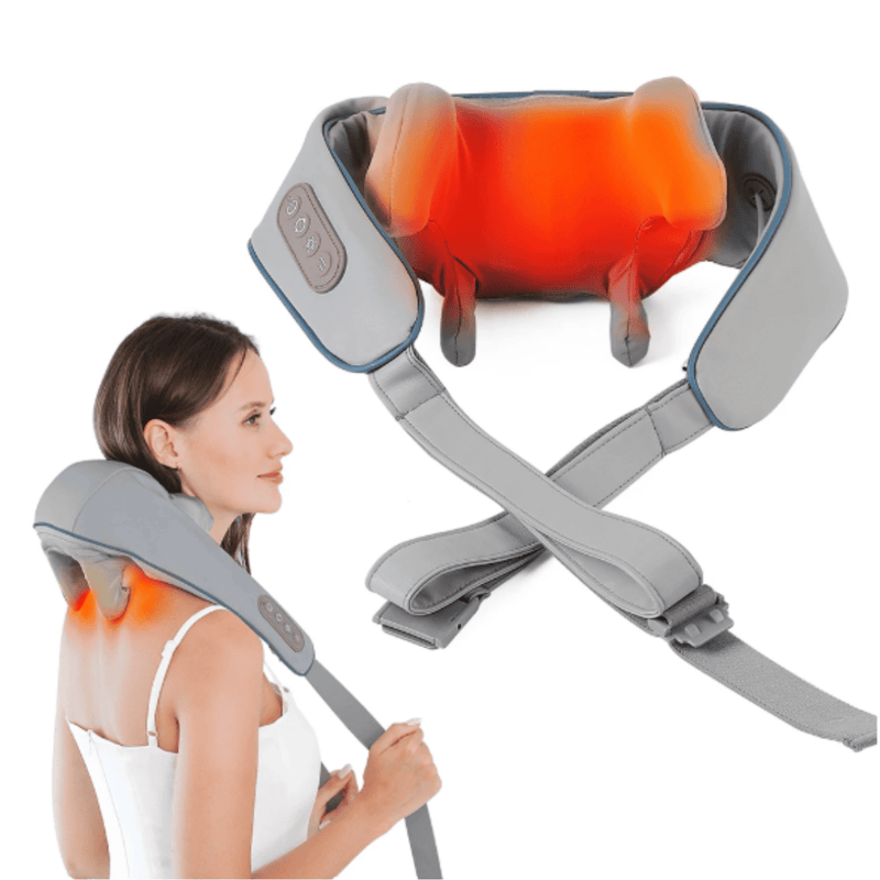 Massageador Cervical TodoRelax™ — Alívio imediato para pescoço, ombros e costas