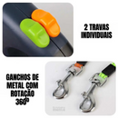 Coleira 2 em 1 com LED