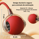 Bola interativa e inteligente para cães e gatos, rolante, automática e elétrica