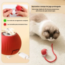 Bola interativa e inteligente para cães e gatos, rolante, automática e elétrica