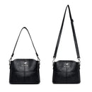 Bolsa Feminina Transversal de Couro Midi