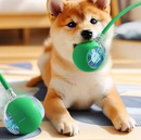 Bola interativa e inteligente para cães e gatos, rolante, automática e elétrica