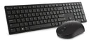 Kit Teclado e Mouse KM5221W sem fio Teclado Padrão ABNT2 Cor Preto Dell