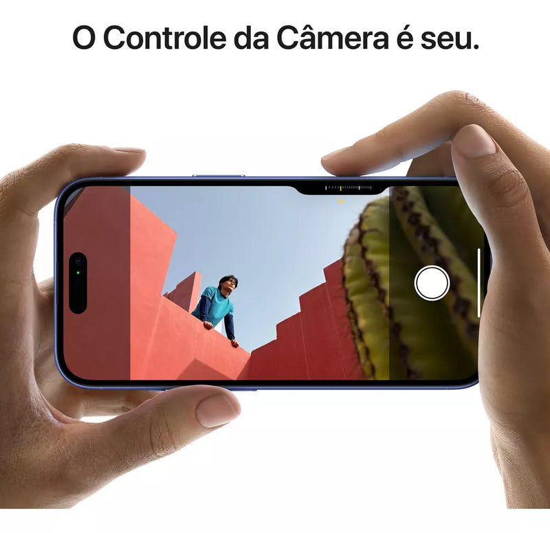 Apple iPhone 16 (128 GB) - Preto - Distribuidor Autorizado