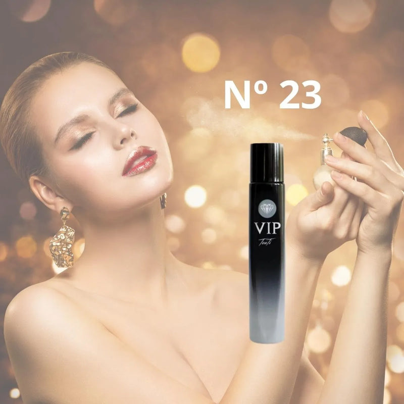 Touti VIP 23 Feminino Alta Projeção Spray Marcante Especial Fixação Forte
