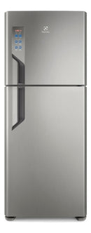Geladeira Electrolux Frost Free 431L Duplex Cor Inox TF55S 127v