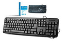 Teclado Bahrein Para Pc Computador Notebook Com Fio Português Brasil Cor Preto