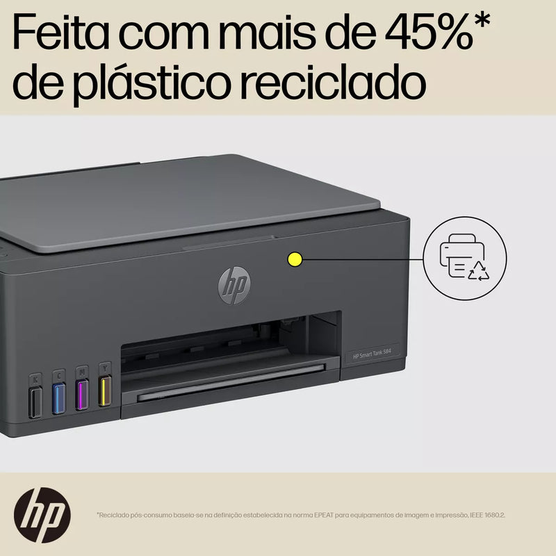 Impressora Multifuncional HP Smart Tank 584 color negro
