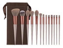 Kit 13 Pçs Pincéis De Maquiagem Contorno Kabuki Profissional