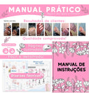 Kit Alongamento Unha Gel Cabine Lixadeira Elétrica Luminária