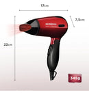 Mondial Max Travel SC-10 Secador De Cabelo 1200W Cor Vermelho/Preto