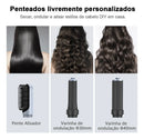 Secador De Cabelo Com 5 Em 1 Escova Hot Air Styler 110-220v