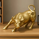 Escultura Decorativa Touro Estátua para Mesa - Decoração