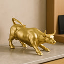 Escultura Decorativa Touro Estátua para Mesa - Decoração