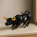 Escultura Decorativa Touro Estátua para Mesa - Decoração
