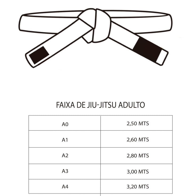 Faixa de Jiu Jitsu Preta Pretorian