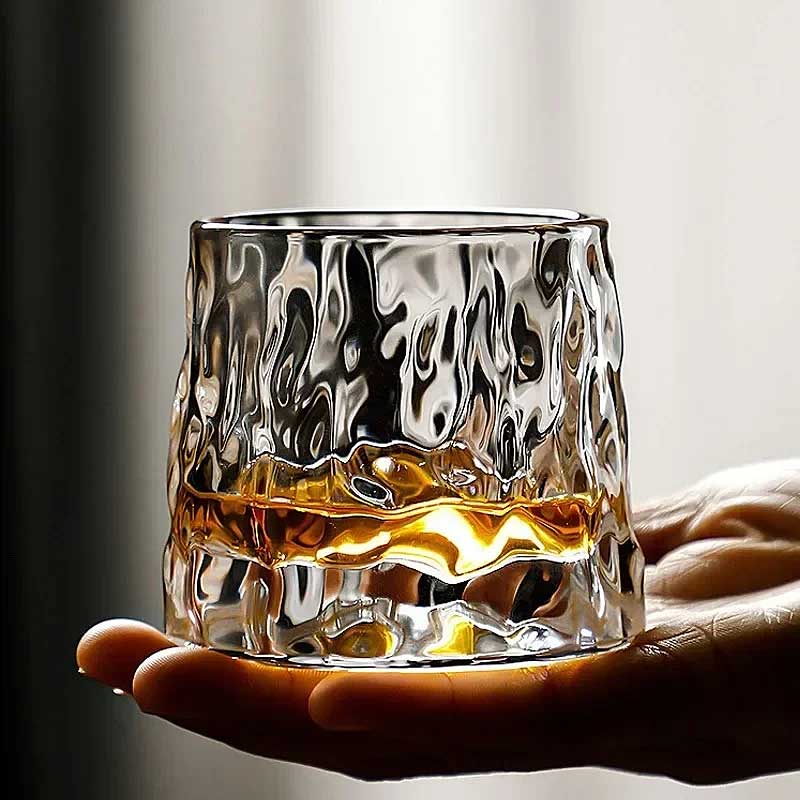 Jogo de Copos de Whisky Rotativos