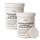 Lenço para limpeza de lagrima acida - Limpeza rápida e conveniente