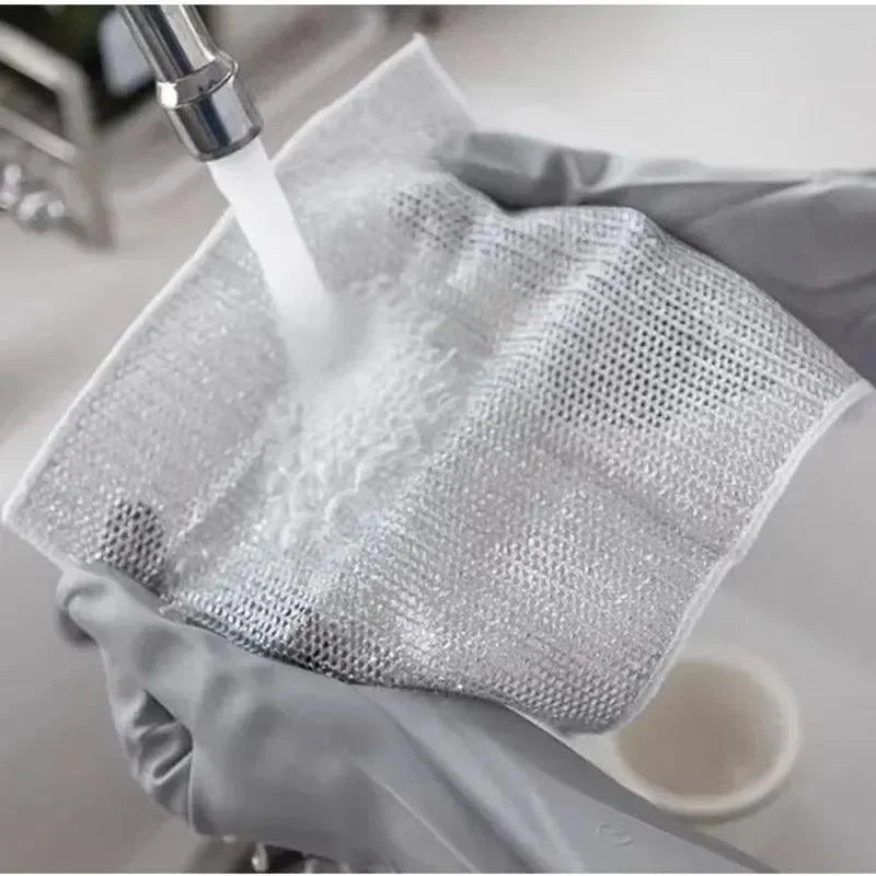 Toalhas de Nano Aço / Limpeza Impecável e Durabilidade para Enfrentar a Sujeira Difícil!