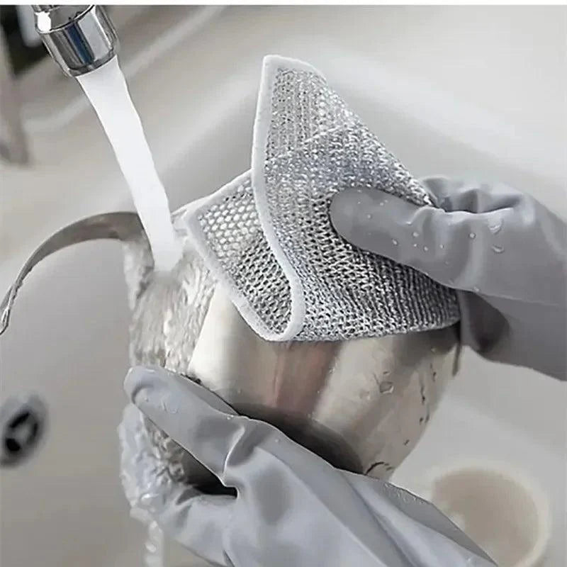 Toalhas de Nano Aço / Limpeza Impecável e Durabilidade para Enfrentar a Sujeira Difícil!
