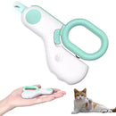 Cortador de Unha Pet com LED - Aparador Seguro Cães e Gatos