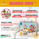 Magna Kids - Conjunto de Bolas e Hastes Magnéticas Criativaê