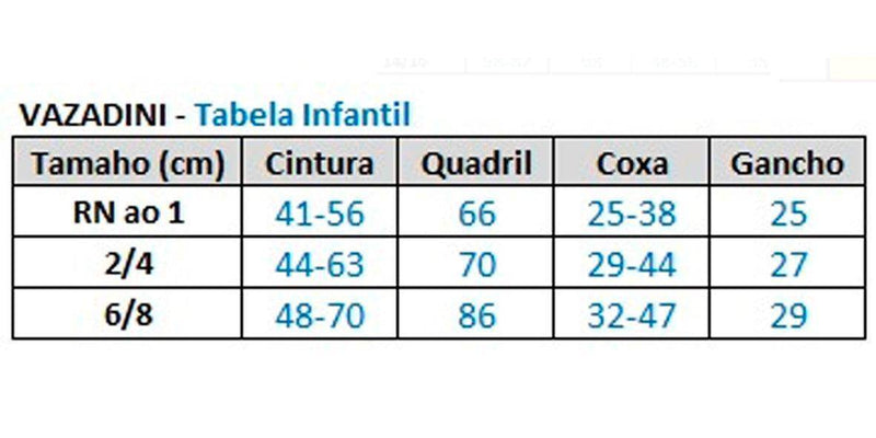 VAZADINI INFANTIL - Bermuda Contra Xixi na Cama - Proteção+Conforto